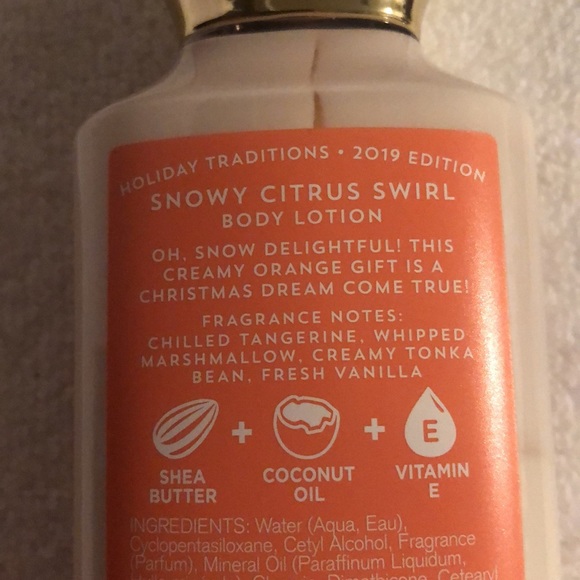 Bath & Body Works Snowy Citrus Swirl Body lotion. Never used - Picture 5 of 5
